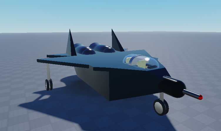 2-Seater Fighter Jet
