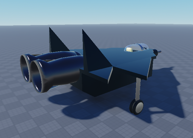 2-Seater Fighter Jet
